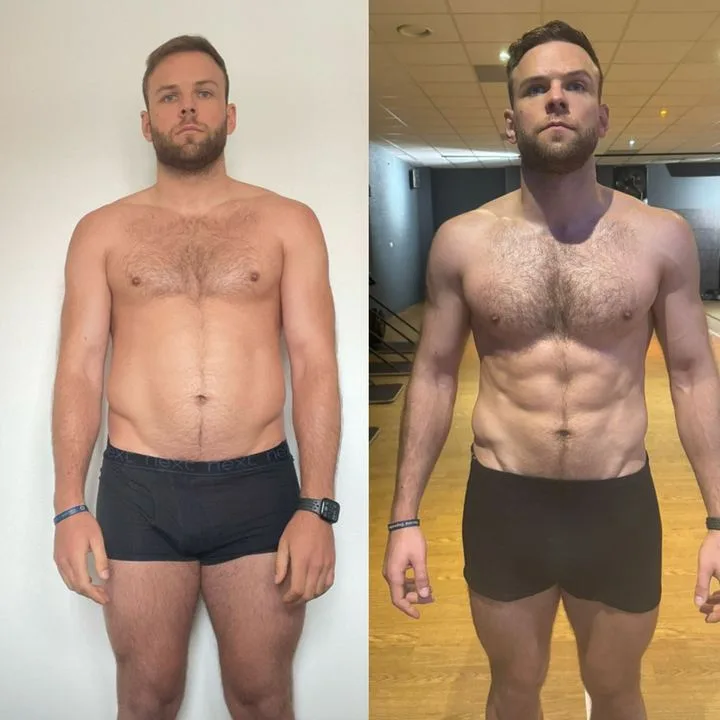 Ollie — before and after transformation